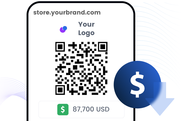White-label payment page customization for merchant branding.